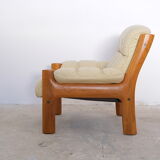 Leather Living Room Set model Montana by Ekornes, 1970's