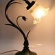lampe de table ou bureau rétro art nouveau antique 1980's