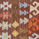 Handmade Large Afghan Kilim Rug, Wool Tribal Flatweave Carpet 379x292cm