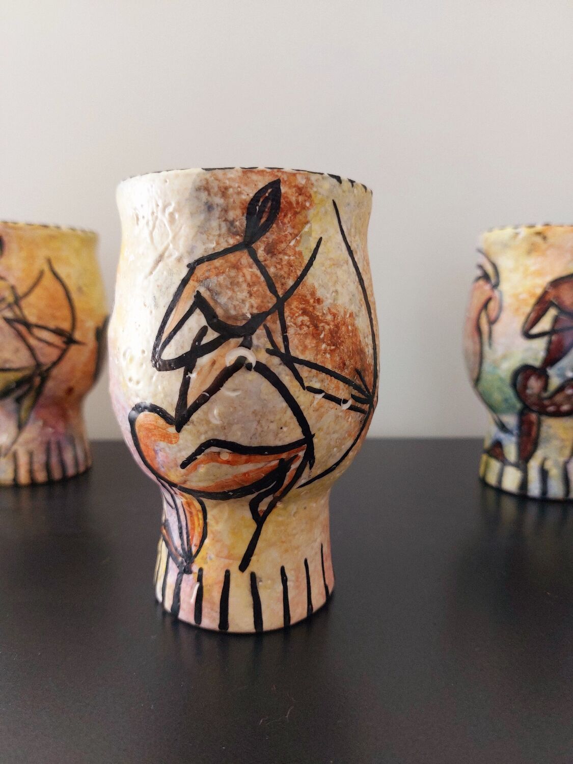Vintage ceramic cups