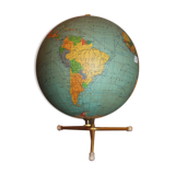 Globe mappemonde ancien