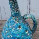 Carafe graisse lave bleu