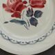 Set of 6 DIGOIN SARREGUEMINES earthenware dinner plates. CANNES model.