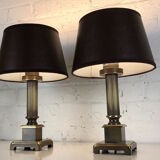 Paire de lampes de table Herda