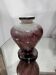 Blown glass round vase, signed Jean-Claude Novaro.