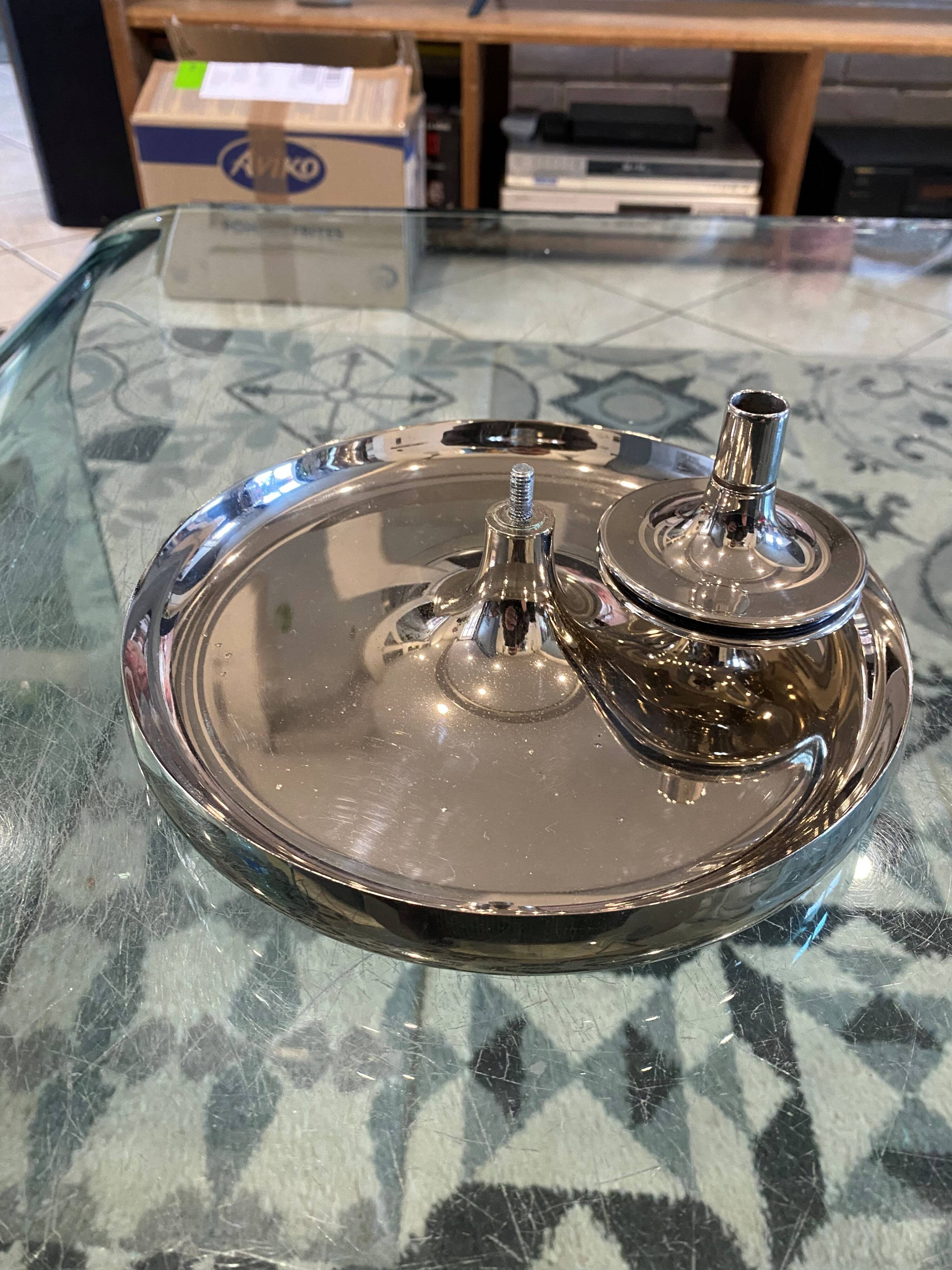 Vintage 1970s Nagel S22 modular candlestick base