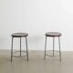 Pair of Pierre Jeanneret High Bar Stools, 1950s
