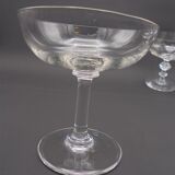 Lot 6 cups champagne mismatched