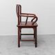Fauteuil avec accoudoirs en bois, Chine, style dynastie Ming, 19e siècle