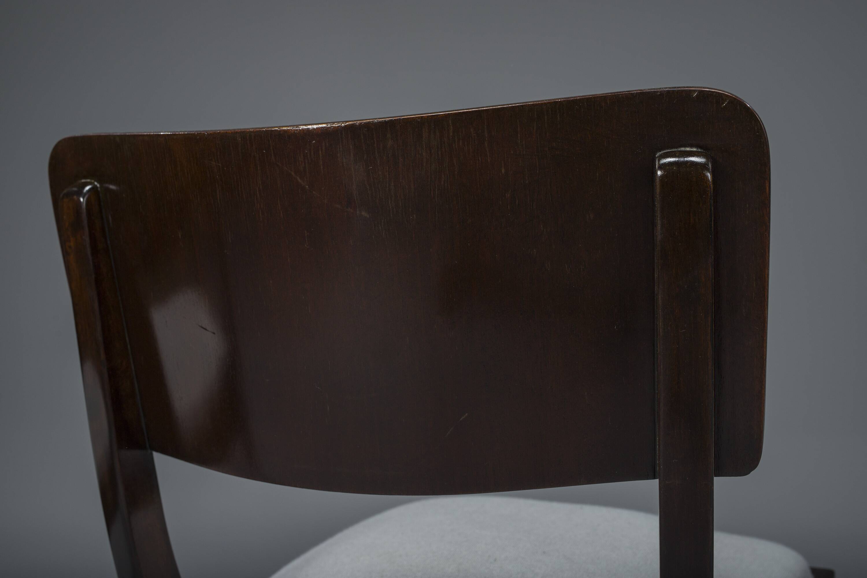 Art Deco Makassar dining chairs, 1930s, set of 4