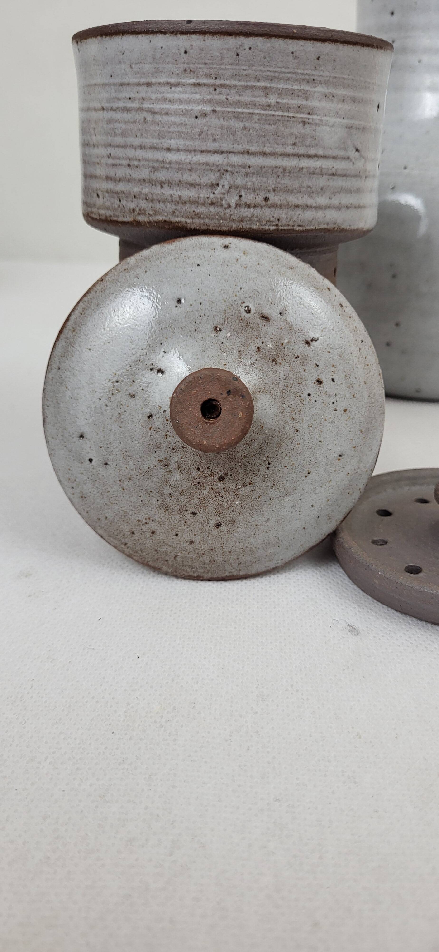 Ratilly / Pierlot stoneware coffee pot