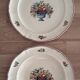 Two Villeroy & Boch porcelain dishes in the Floralia model.