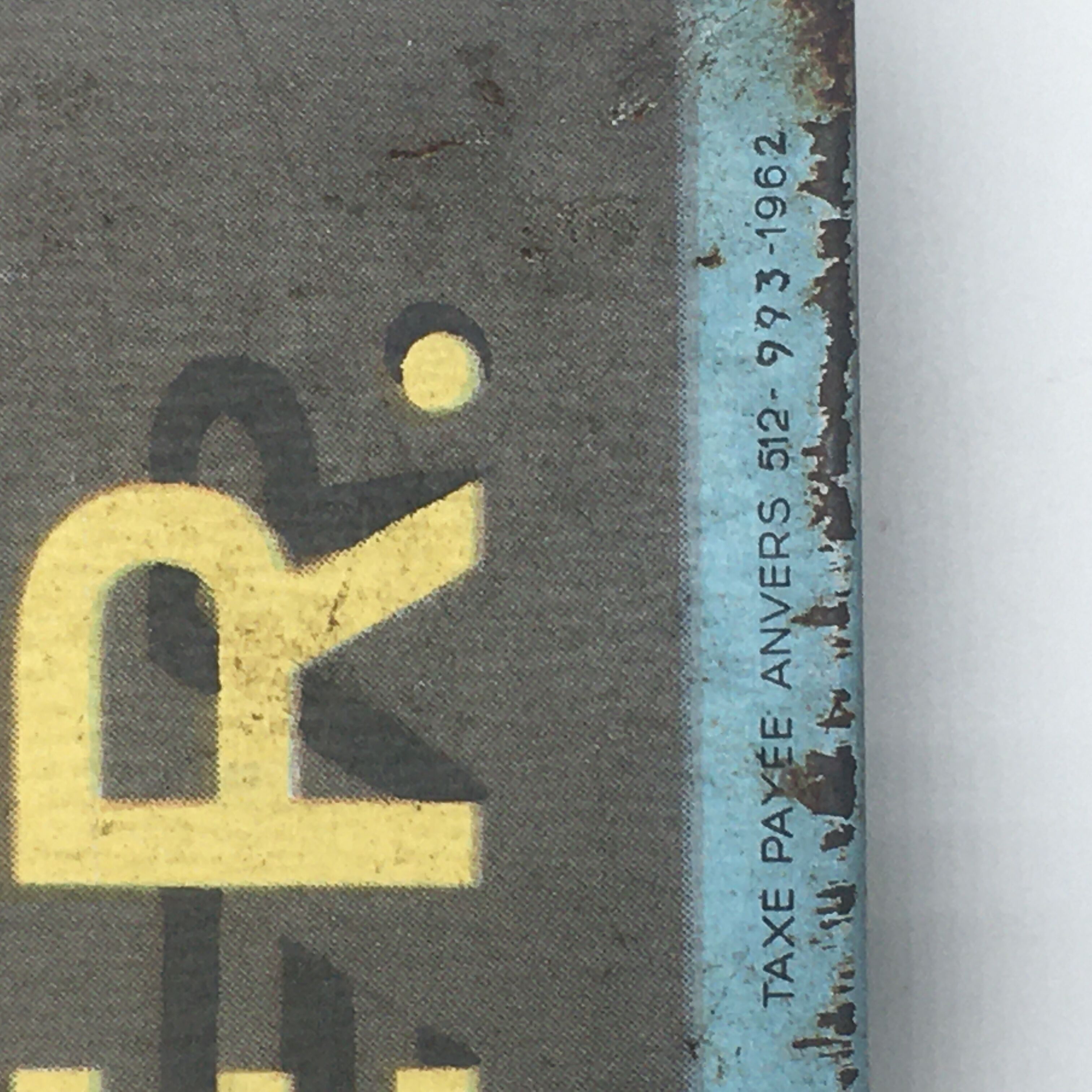 Schweppes metal advertising plate