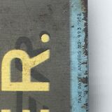 Schweppes metal advertising plate