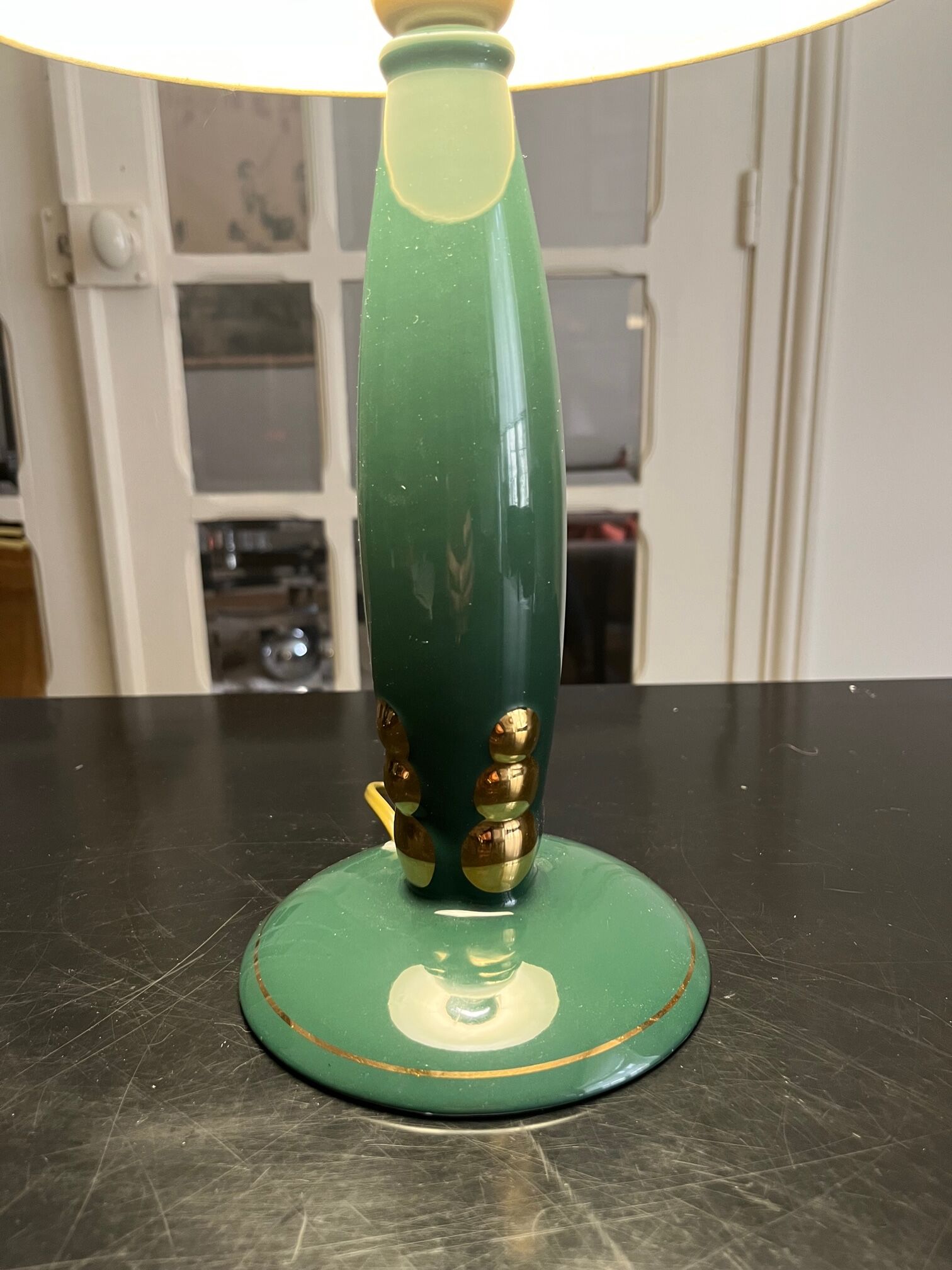 Drimmer earthenware lamp