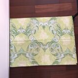 Nappe Trianon verte en satin de coton