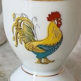 Set of 2 porcelain “rooster cups”