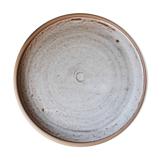 Plat rond en grès Roger Jacques