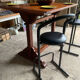 High table / bar table in teak – 4 to 6 people