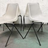 Lot de 4 chaises Robin Day Polyprop