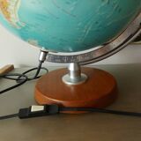 Luminous globe , Denmark , globe scan