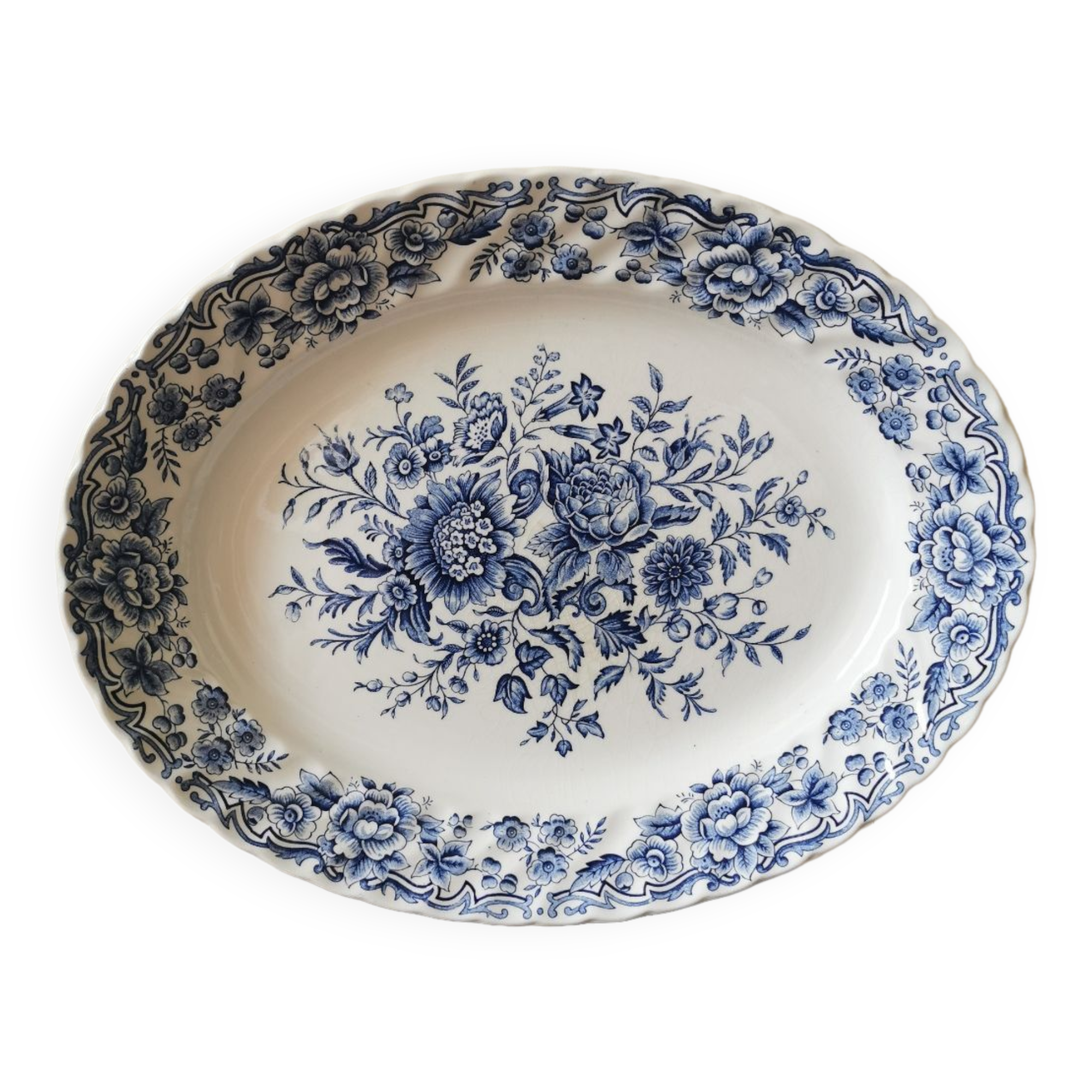 Ridgway vintage oval dish