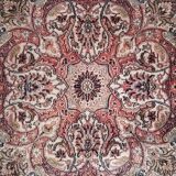 Handmade silk cashmere rug 282×186cm