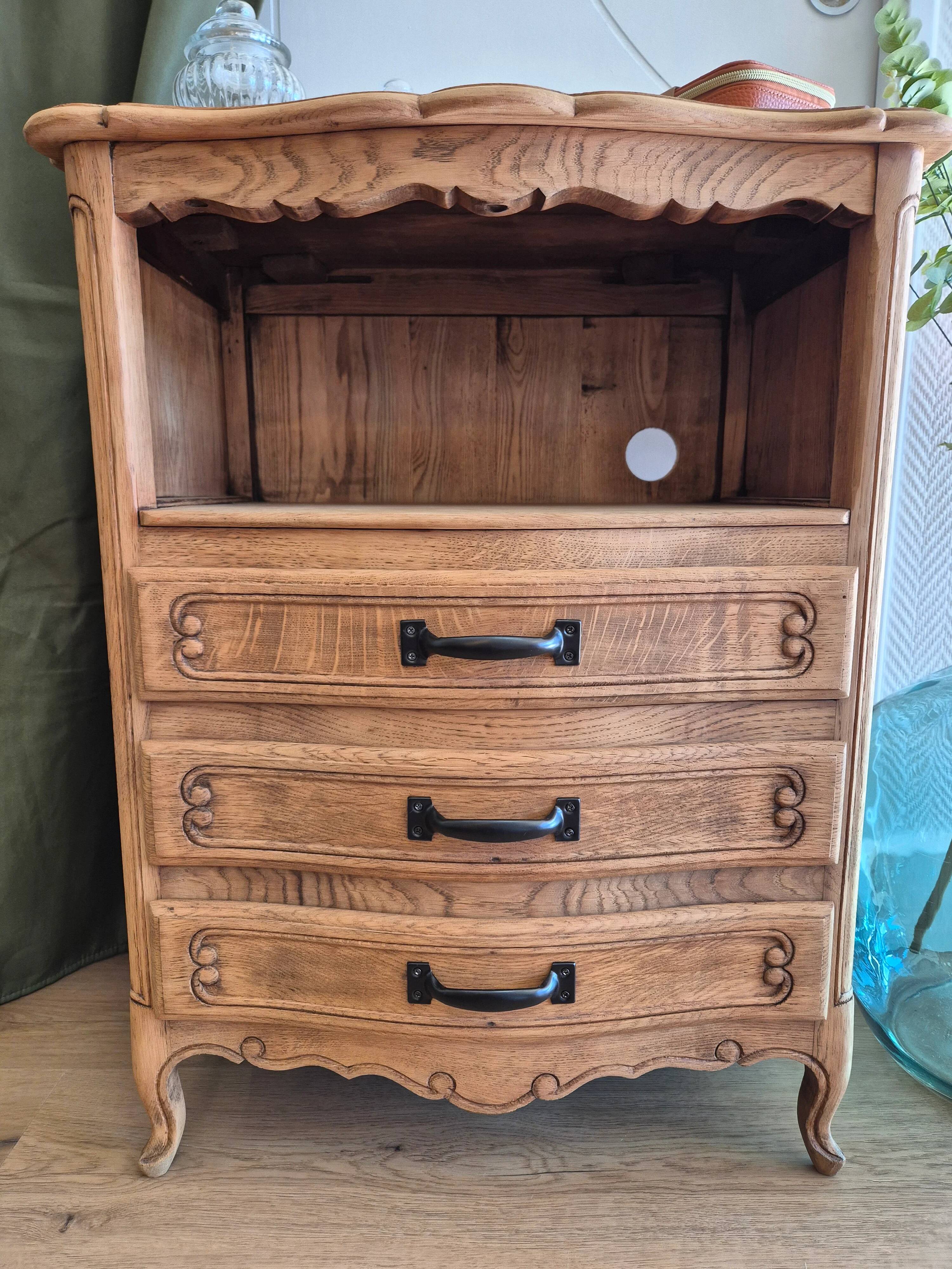 Antique bedside table