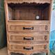 Antique bedside table