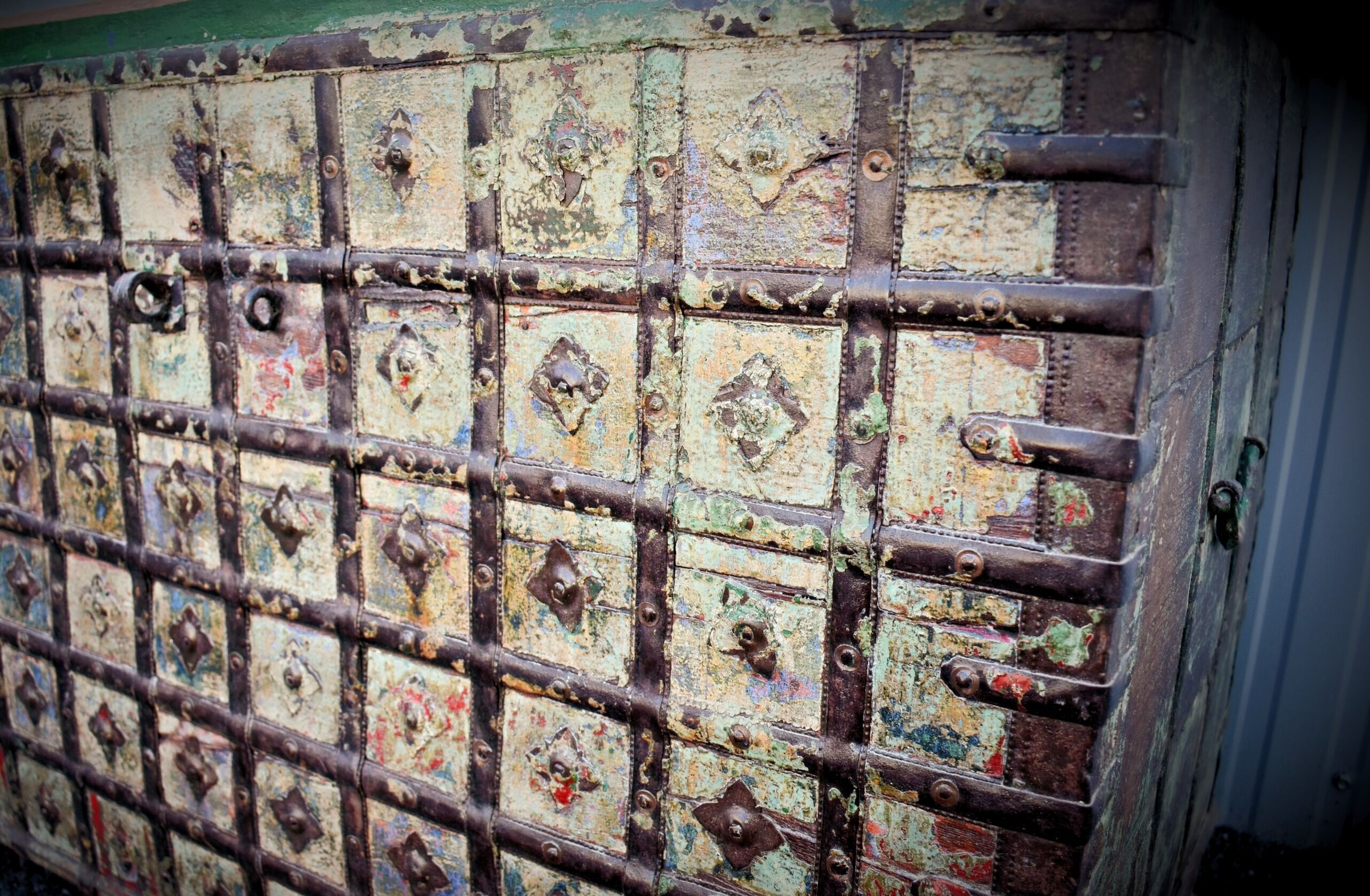 Authentic Ancient Indian Wedding Chest of Rajasthan