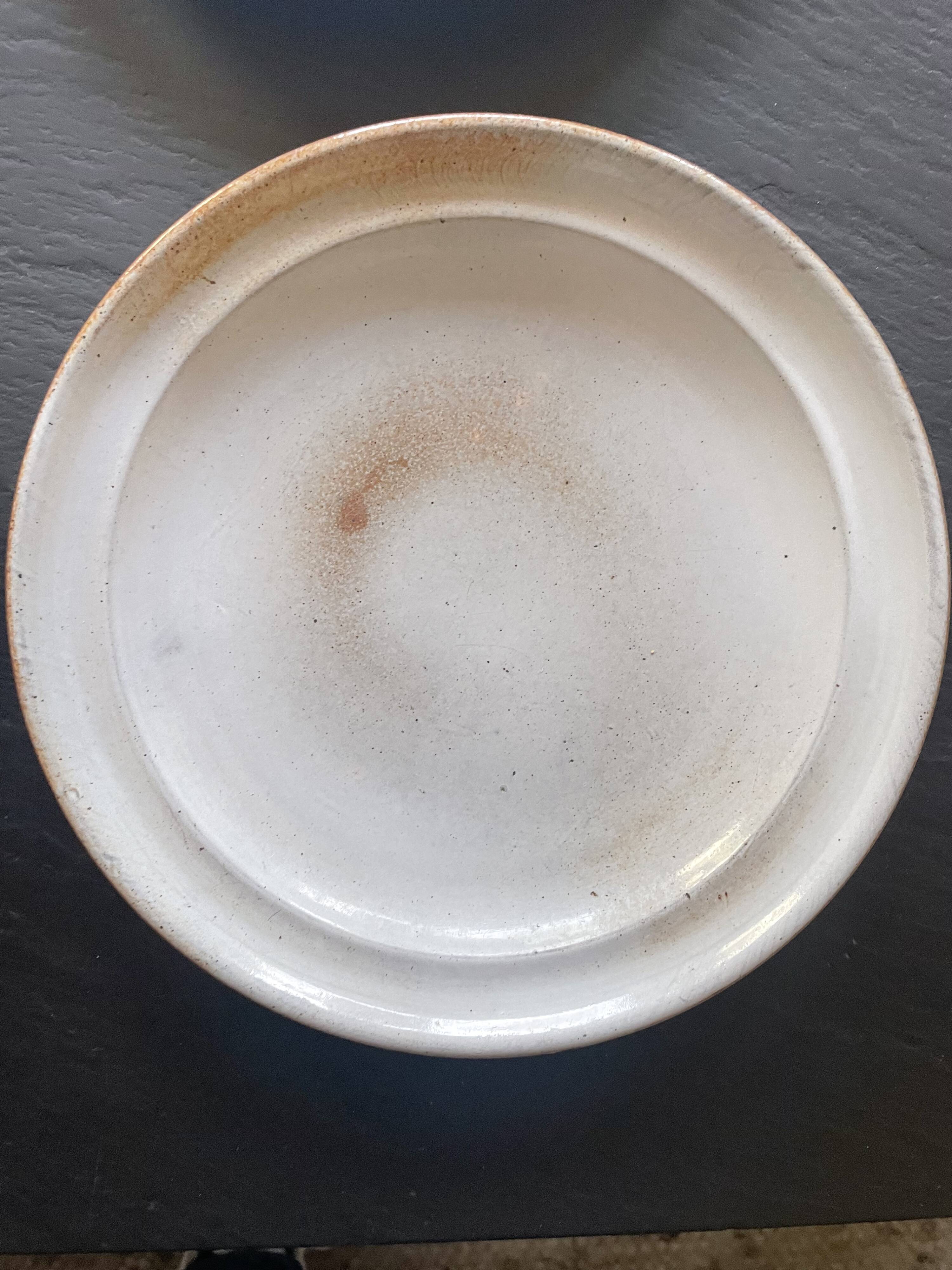 Lot de 6 assiettes grès du Marais