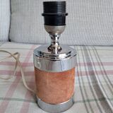 Vintage silver-plated lamp base