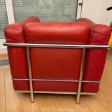 Paire de fauteuils LC2 Le Corbusier