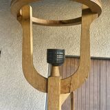 Corner bench and incorporated floor lamp guillerme et chambron