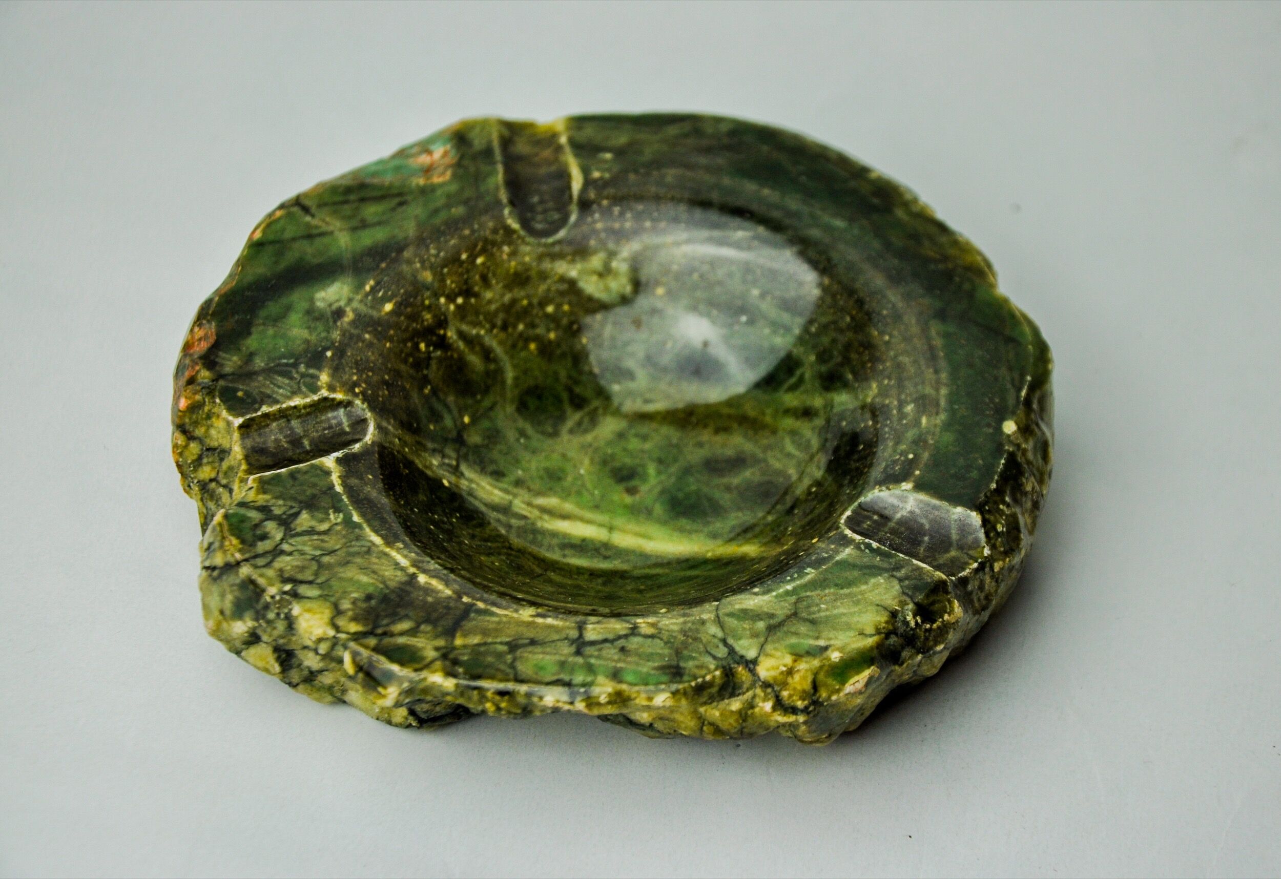 Alabaster ashtray by Romano Bianchi Italy 1970