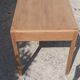 Art deco desk 3 drawers in oak wood raw 30s