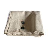 Linen canvas trousseau reserve sheet Le Bon Marché 1960