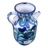 Pichet vintage céramique bleu