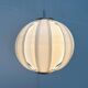 Mid-century space age lamellaire moon pendant lamp from the 1960s.