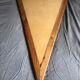Triangular mirror 80s vintage 57x95cm