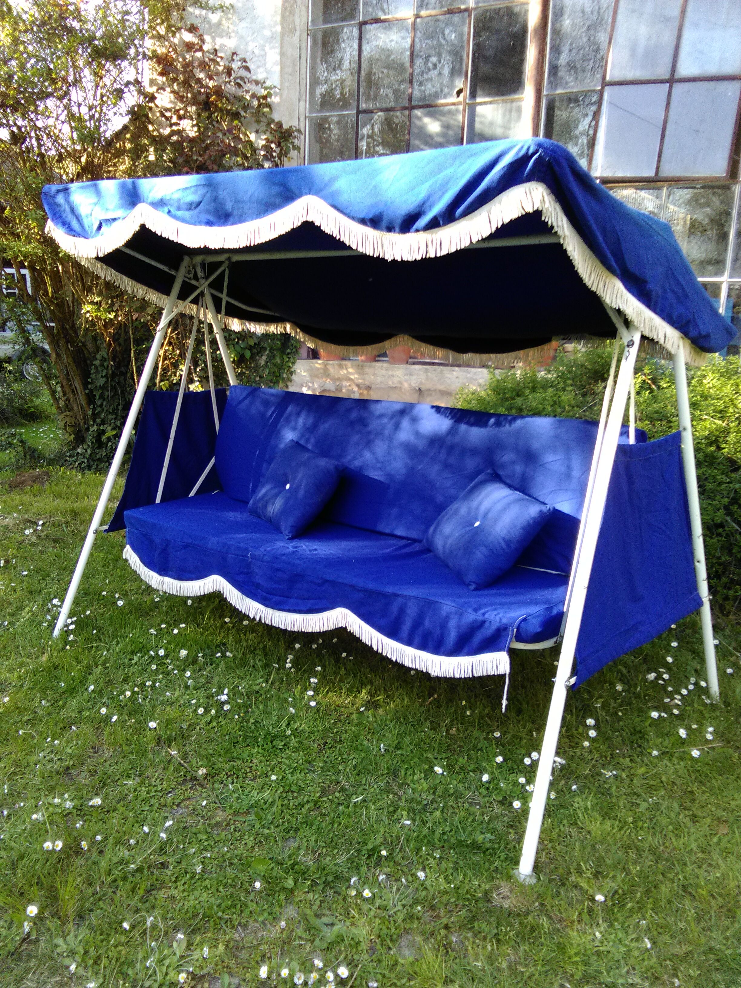 Vintage 70s Lafuma swing