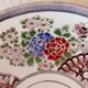 2 large Japanese plates with rare “Inban” decoration