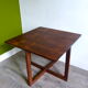 Table basse en palissandre de Rio des années 60