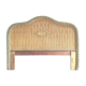 Rattan headboard 2 people