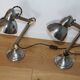Pair of Super Chrome lamps 1930