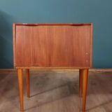 Meuble à couture scandinave en teck, 1950