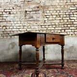 Natural Wood Writing Table Louis XIII XVII Century