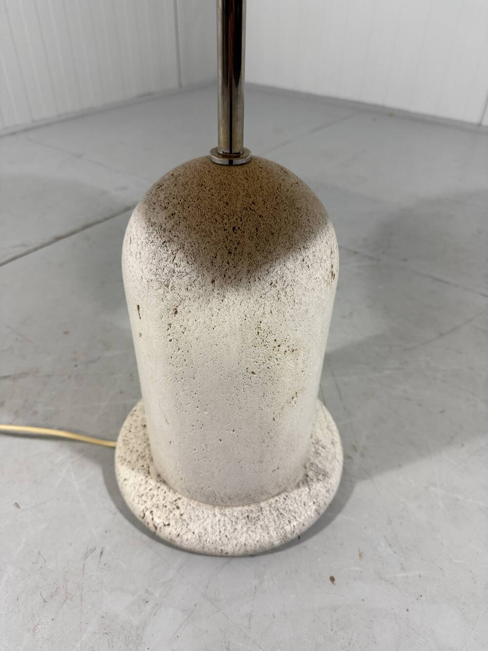Large Italian travertine table lamp 1960’s