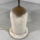 Large Italian travertine table lamp 1960’s