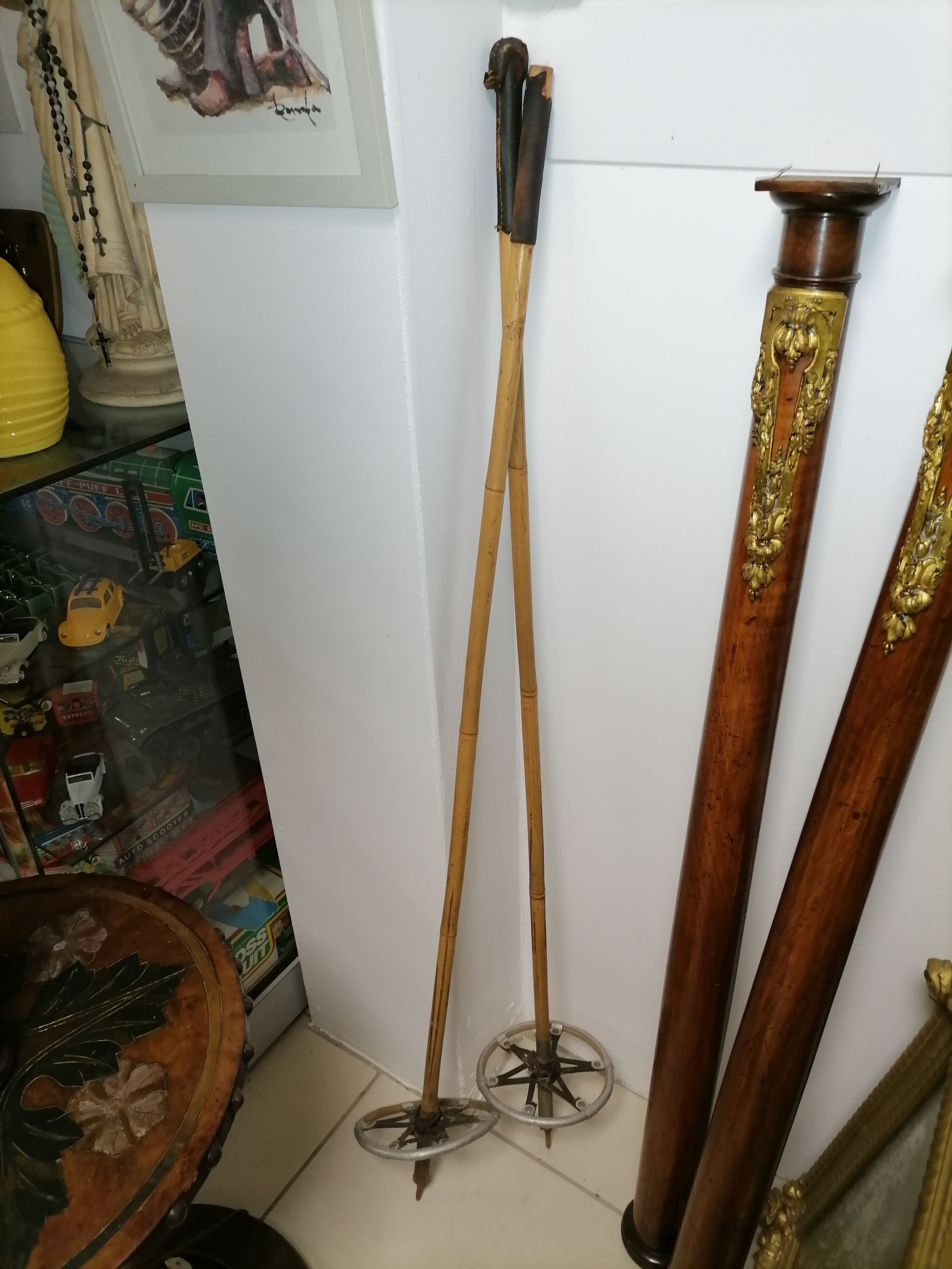 Paire de batons de skis
